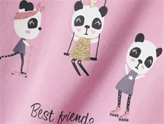 Name It pastel lavender panda top